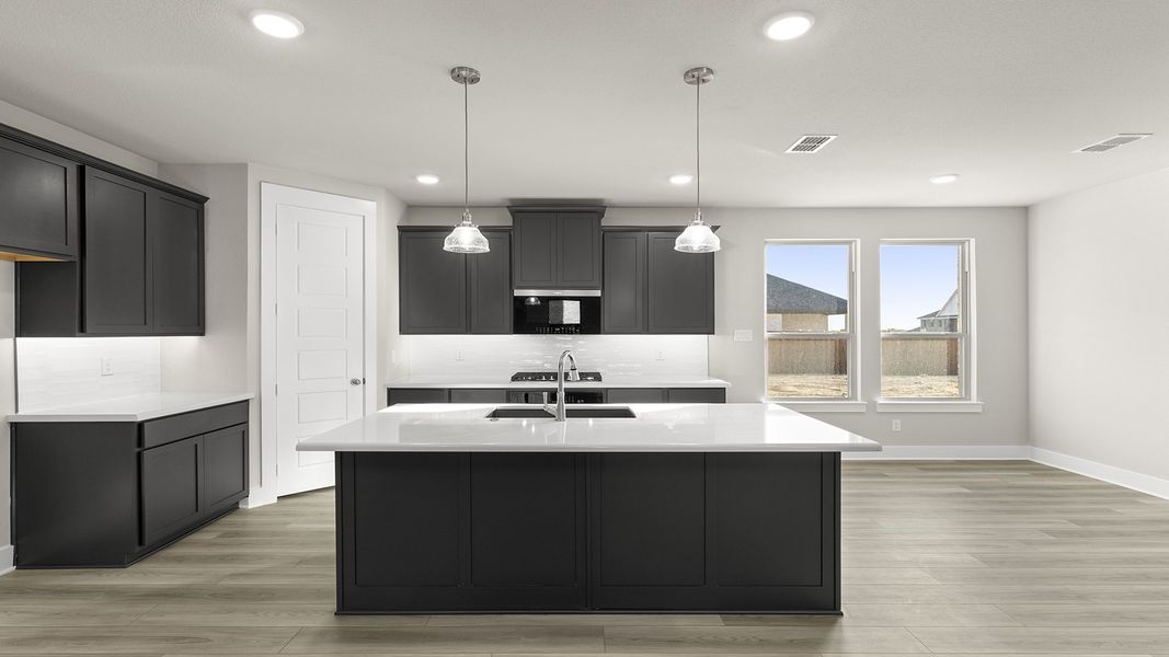 Furnished interior view inside a new home in Hillside Village 40s, Celina (Image 7). Furnished interior view inside a new home in Hillside Village 40s, Celina (Image 7).