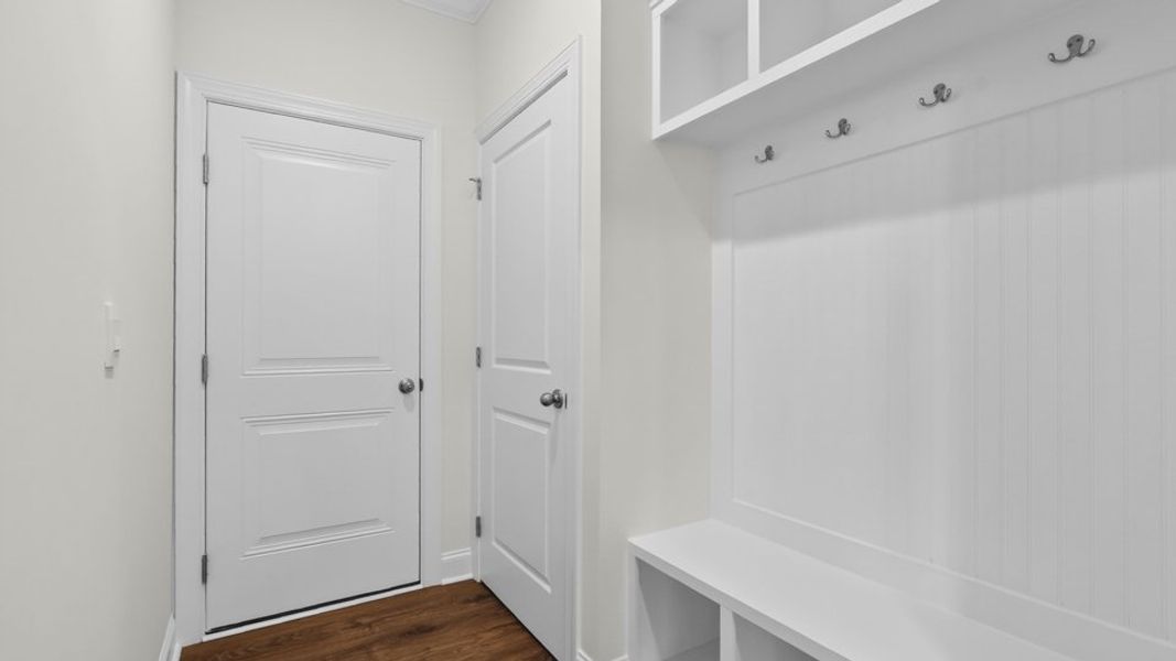 Representative unfurnished interior of a home built from the Wylie by D.R. Horton in The Grove at Winston Pointe, Clayton (Image 9). Representative unfurnished interior of a home built from the Wylie by D.R. Horton in The Grove at Winston Pointe, Clayton (Image 9).