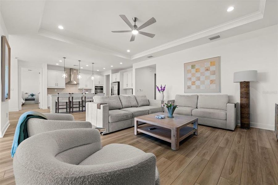 Furnished interior view inside a new home in , Punta Gorda (Image 13).