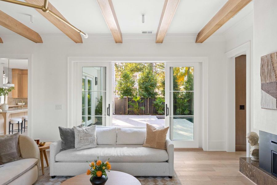 Furnished interior view inside a new home in , Mount Pleasant (Image 11).