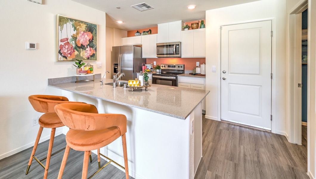 Representative furnished interior of a home built from the 1309 by D.R. Horton in Stone Creek, Clinton (Image 7). Representative furnished interior of a home built from the 1309 by D.R. Horton in Stone Creek, Clinton (Image 7).