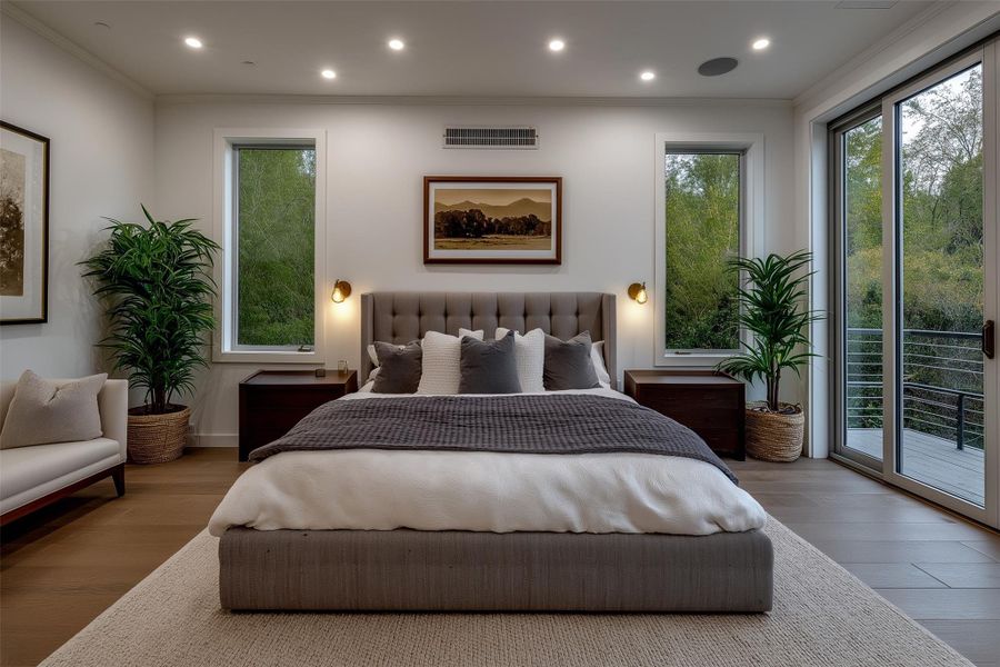 Furnished interior view inside a new home in , Houston (Image 5).