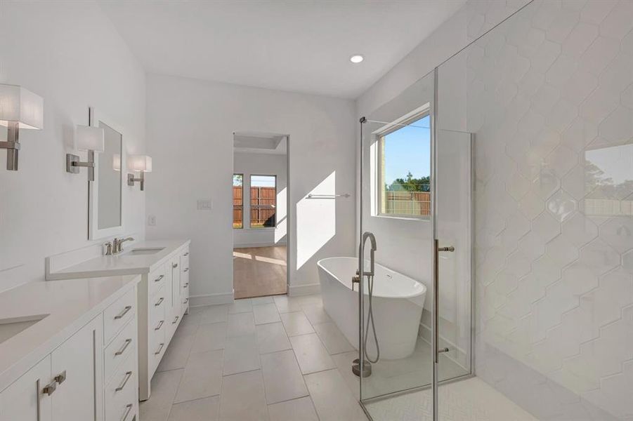 Furnished interior view inside a new home in Sterling Greene, Arlington (Image 15). Furnished interior view inside a new home in Sterling Greene, Arlington (Image 15).