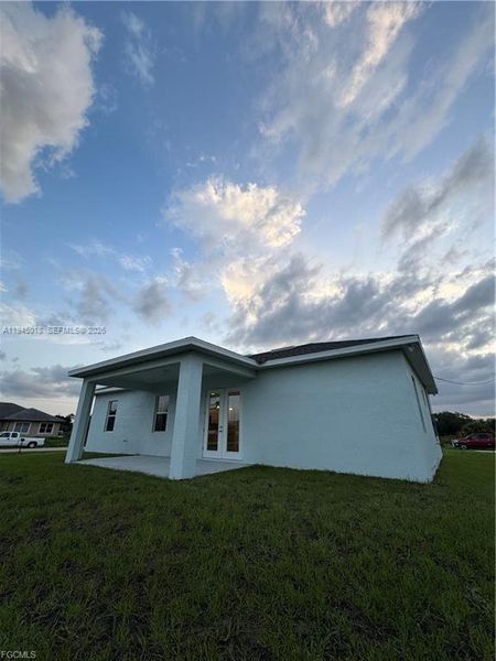 Exterior details and patio area of a home in , Lehigh Acres (Image 3).