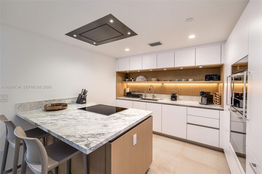 Furnished interior view inside a new home in , Bay Harbor Islands (Image 7).