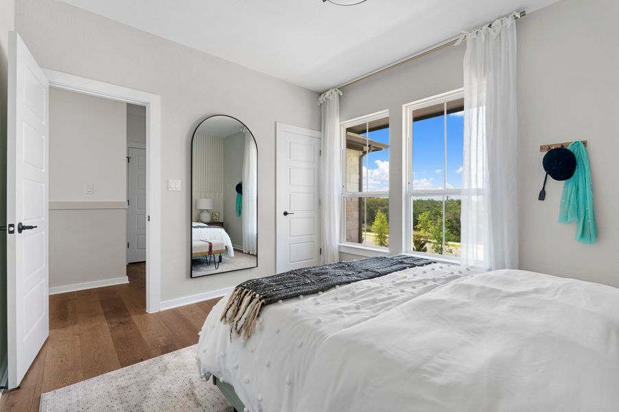Furnished interior view inside a new home in Heritage, Dripping Springs (Image 43). Furnished interior view inside a new home in Heritage, Dripping Springs (Image 43).