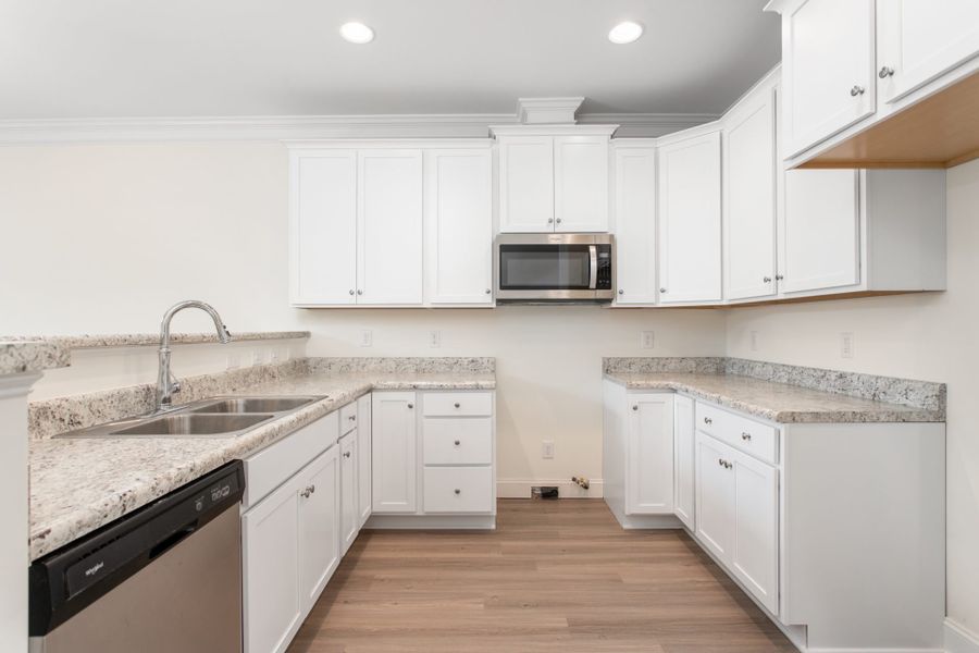 Furnished interior in a model home at Friedberg Village in Winston-Salem (Image 23).