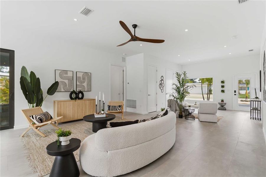 Furnished interior view inside a new home in , Sarasota (Image 4).