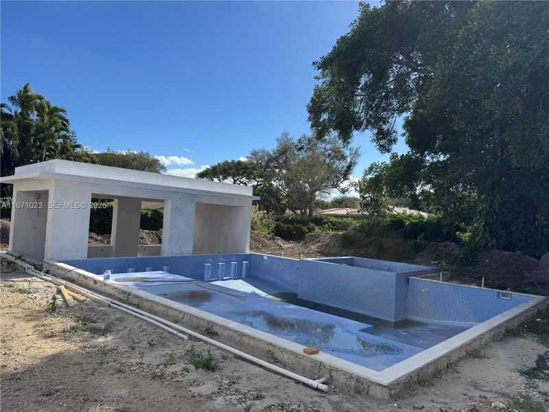 In-progress construction of a new home in , Pinecrest, FL (Image 63). In-progress construction of a new home in , Pinecrest, FL (Image 63).