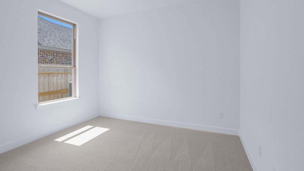 Spacious, unfurnished interior of a new home in The Grand Prairie 40', Hockley (Image 11).