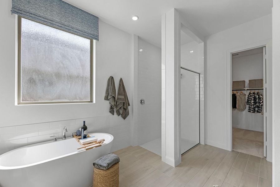 Furnished interior view inside a new home in , League City (Image 25).