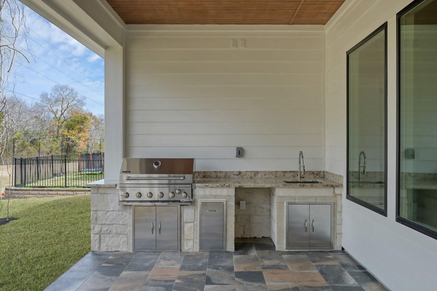 Fully equipped summer Kitchen Fully equipped summer Kitchen