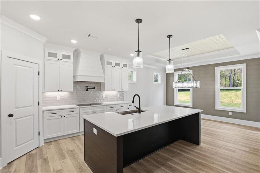 Furnished interior view inside a new home in , Hoschton (Image 40).