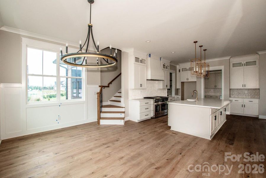 Furnished interior view inside a new home in , Mooresville (Image 6).