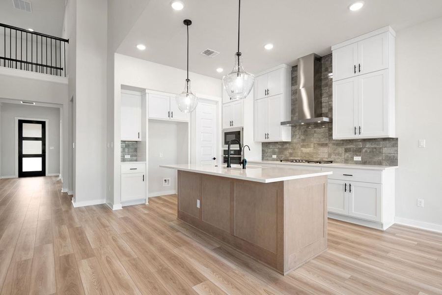 Furnished interior view inside a new home in Lagos Reserve, Manor (Image 10).