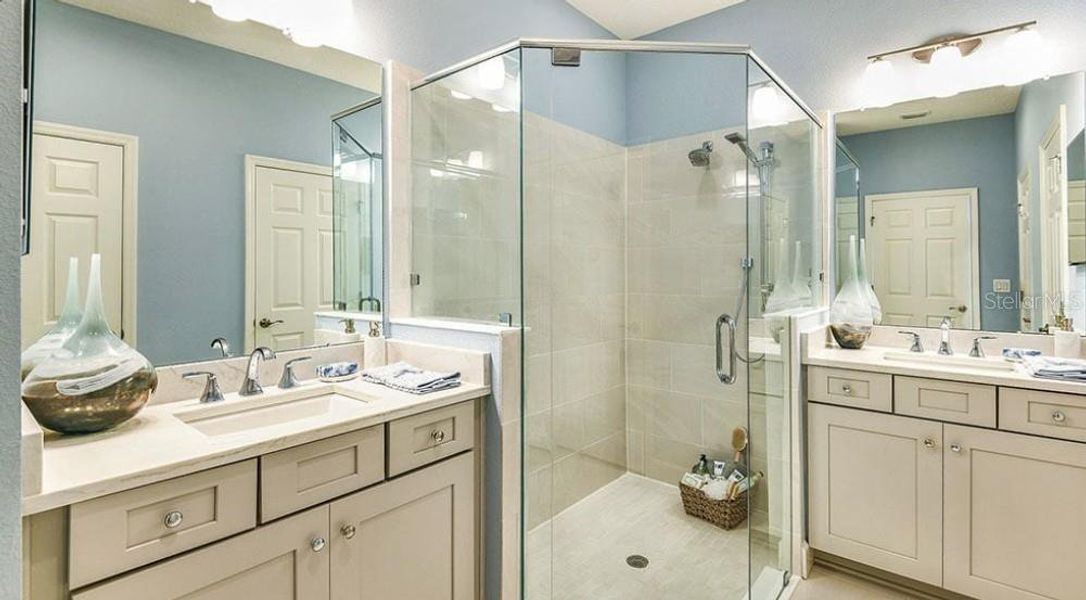 Furnished interior view inside a new home in The Waters at Center Lake Ranch, St. Cloud (Image 14).