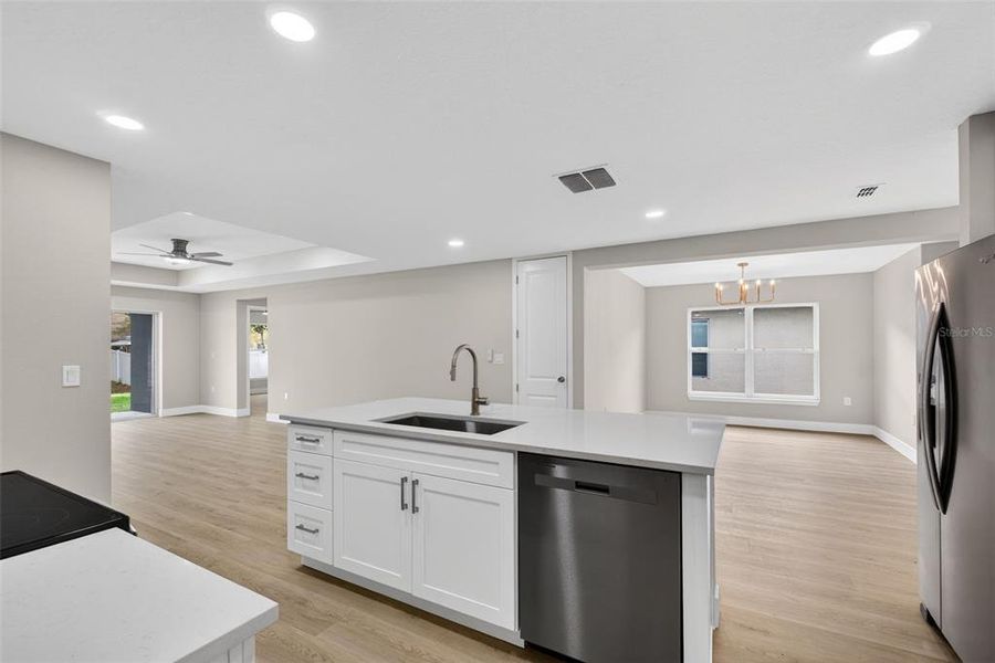 Furnished interior view inside a new home in , Orlando (Image 8).
