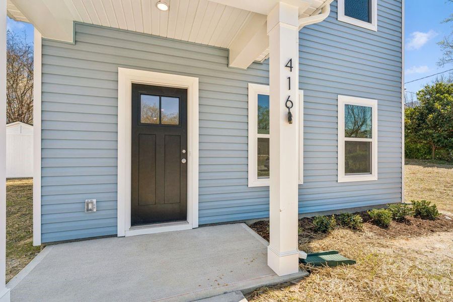 Exterior details and patio area of a home in , Bessemer City (Image 18).