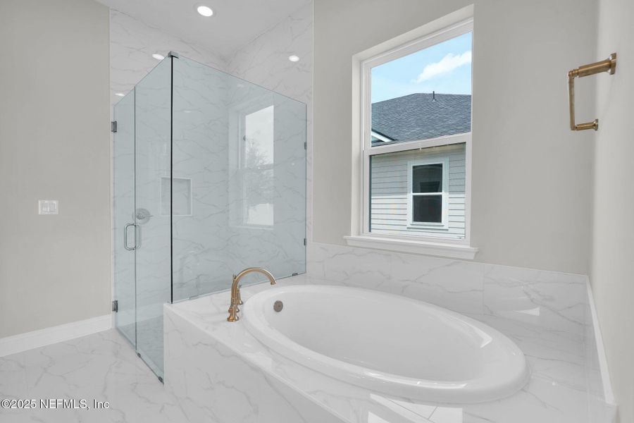 Furnished interior view inside a new home in Forest Park at Wildlight, Yulee (Image 7).