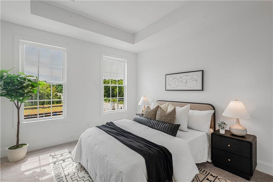 Furnished interior view inside a new home in Waterhaven, Cumming (Image 40).