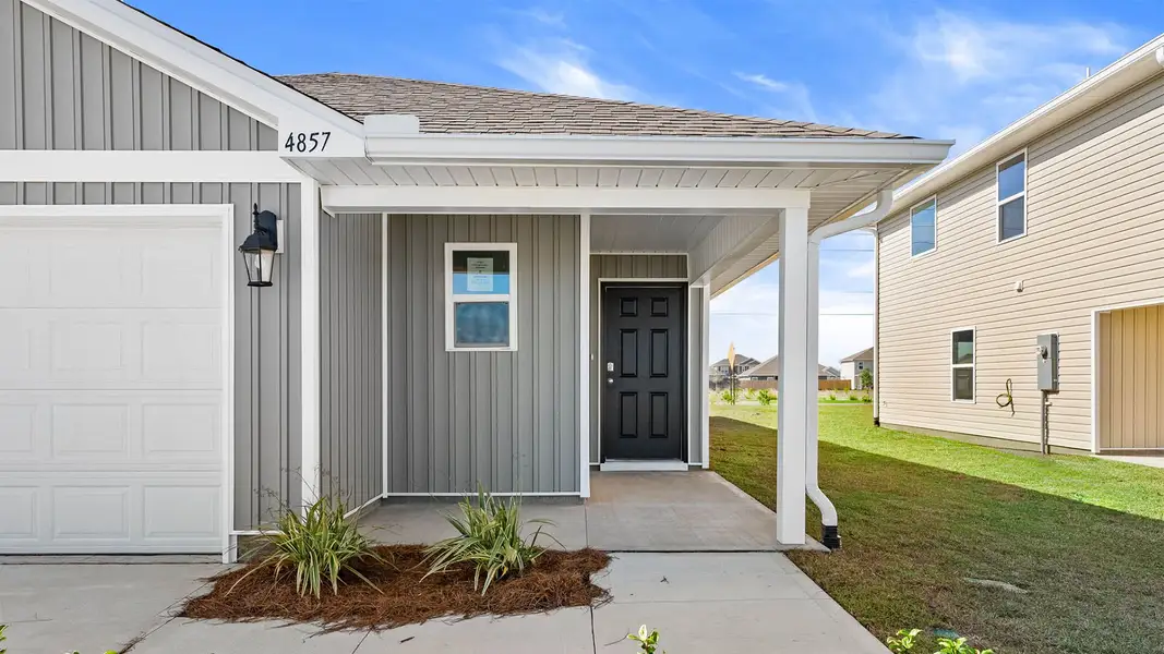 Exterior details and patio area of a home in Titus Park, Panama City (Image 3). Exterior details and patio area of a home in Titus Park, Panama City (Image 3).