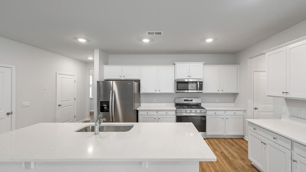 Furnished interior view inside a new home in The Cove at Mallard Crossing, Summerville (Image 4).