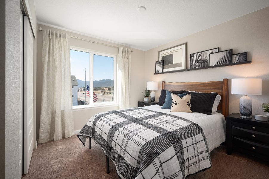 Representative furnished interior of a home built from the Taylor by Lokal Homes in The Commons at Victory Ridge, Colorado Springs (Image 16).