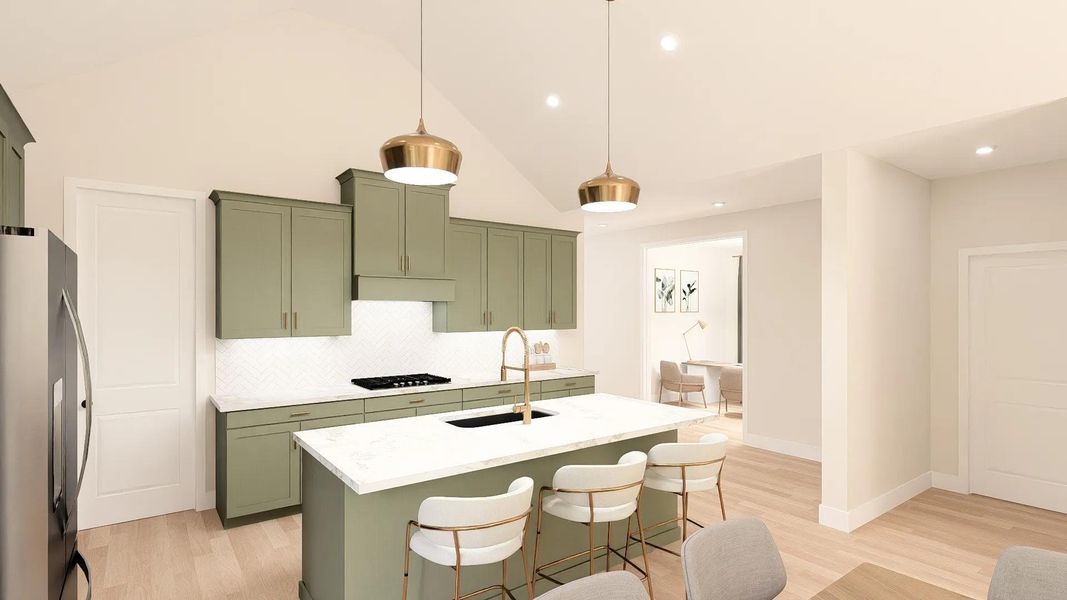 Furnished interior view inside a new home in Everly - 45', Hockley (Image 4). Furnished interior view inside a new home in Everly - 45', Hockley (Image 4).