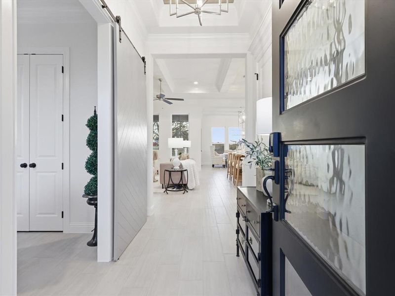 Furnished interior view inside a new home in , Azle (Image 5).