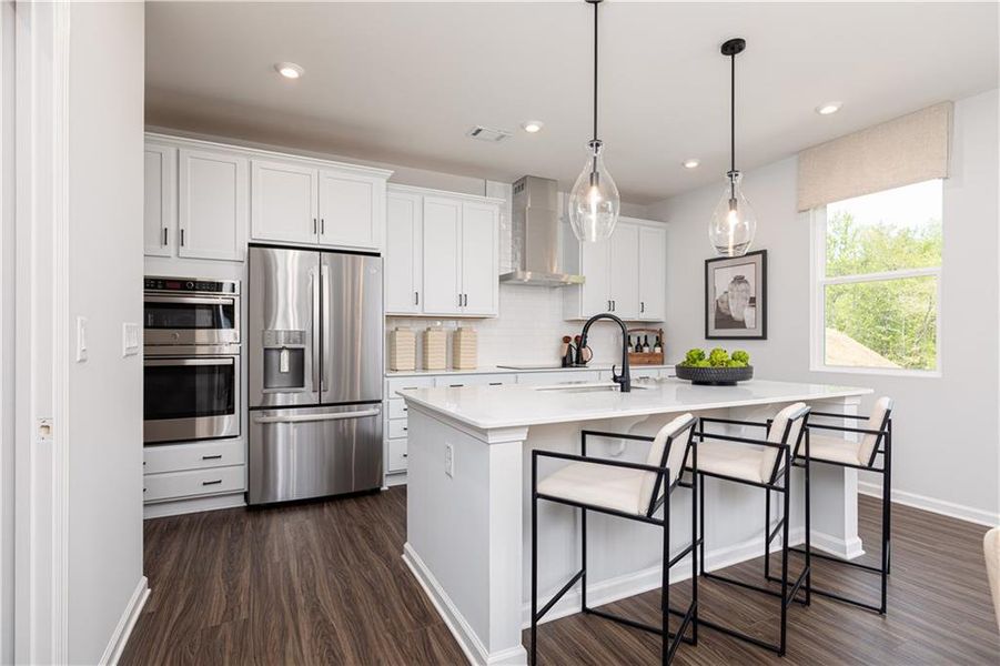 Furnished interior view inside a new home in Riverside Ridge, Lawrenceville (Image 3). Furnished interior view inside a new home in Riverside Ridge, Lawrenceville (Image 3).