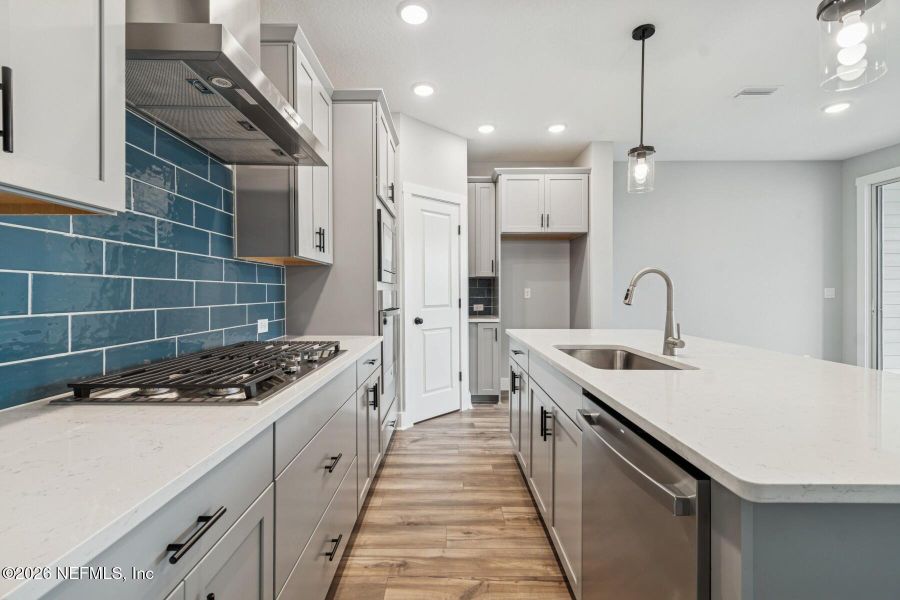 Furnished interior view inside a new home in Kettering at eTown - Traditional Collection, Jacksonville (Image 9). Furnished interior view inside a new home in Kettering at eTown - Traditional Collection, Jacksonville (Image 9).