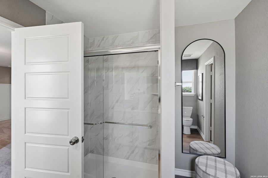 Furnished interior view inside a new home in Horizon Ridge, San Antonio (Image 18).