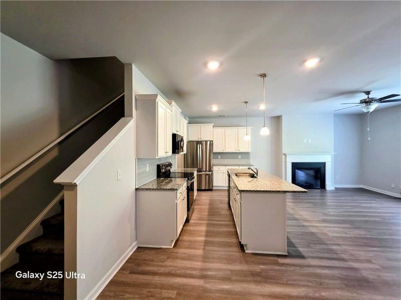 Furnished interior view inside a new home in , Grayson (Image 8).