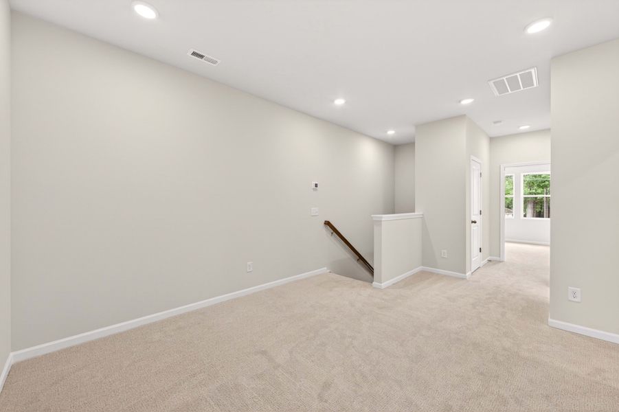 Spacious, unfurnished interior of a new home in Amplitude, Charlotte (Image 22). Spacious, unfurnished interior of a new home in Amplitude, Charlotte (Image 22).
