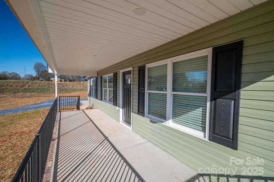 Exterior details and patio area of a home in , Lincolnton (Image 21).