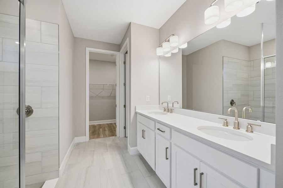 Furnished interior view inside a new home in Headwaters at Lofton Creek, Yulee (Image 15).