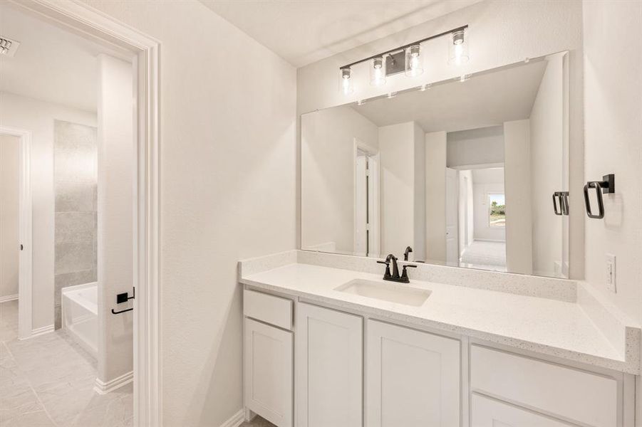 Furnished interior view inside a new home in Ridge Ranch Classic 50, Mesquite (Image 6). Furnished interior view inside a new home in Ridge Ranch Classic 50, Mesquite (Image 6).