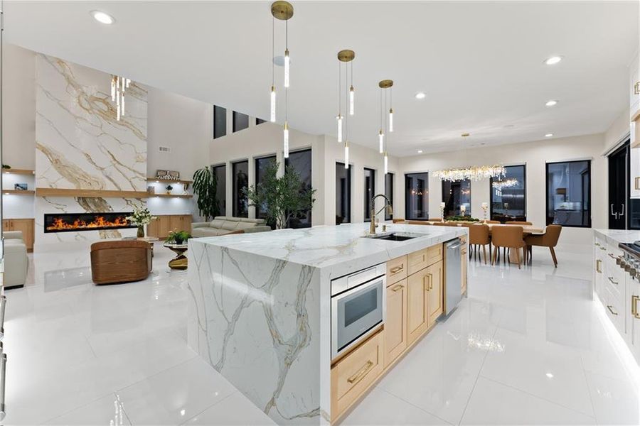 Furnished interior view inside a new home in , Lawrenceville (Image 75).