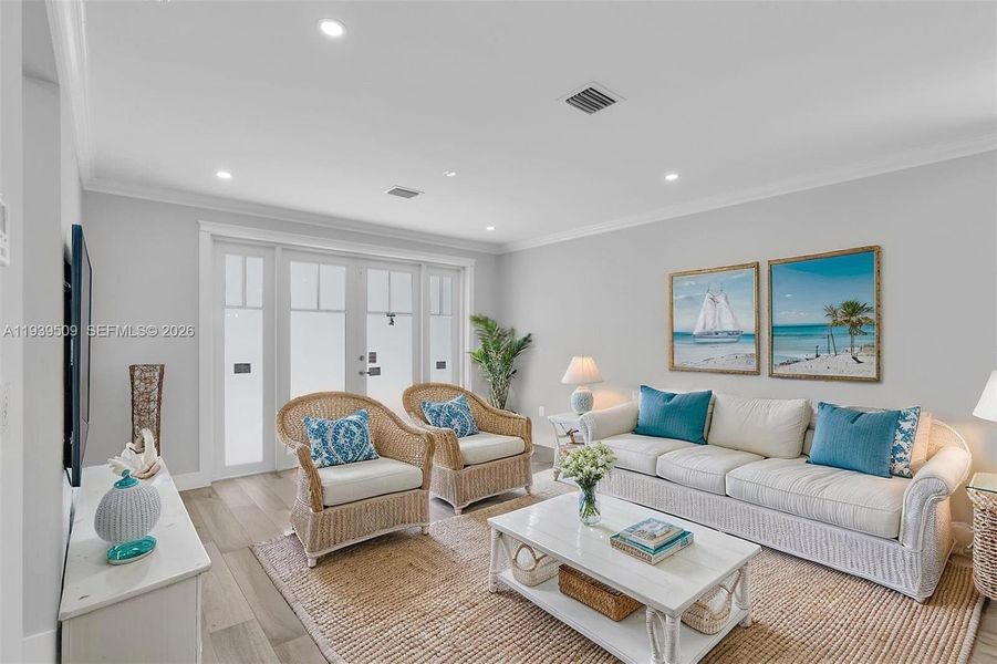 Furnished interior view inside a new home in , Key Largo (Image 5).