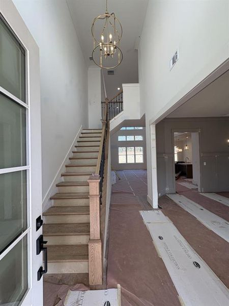 In-progress construction of a new home in Arden on Lanier, Cumming, GA (Image 33).