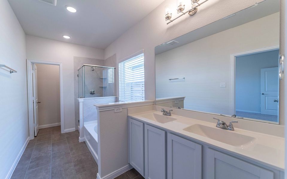 Furnished interior view inside a new home in Solterra, Mesquite (Image 6).