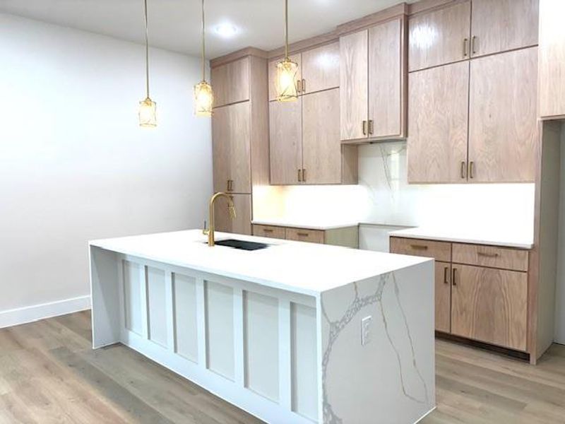 Furnished interior view inside a new home in , Dallas (Image 5).