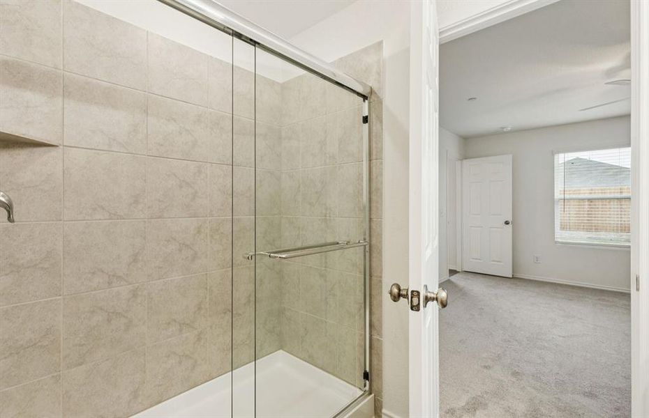 Owner's private bath with full shower