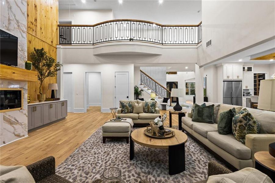 Furnished interior view inside a new home in , Gainesville (Image 35).