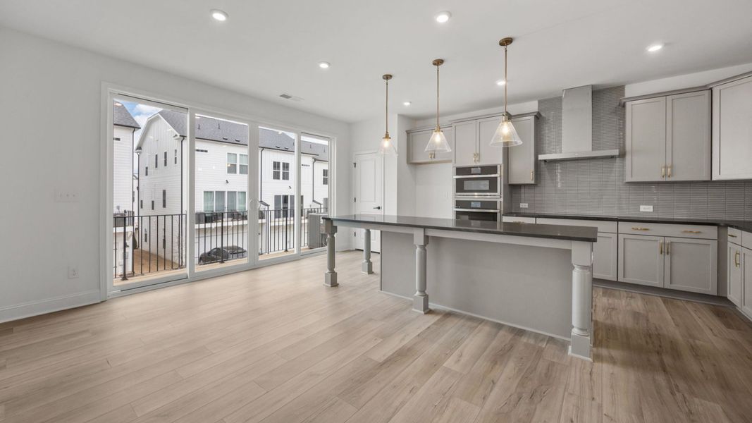 The Landon Plan in River District by DBR Homes in Charlotte, N.C -Kitchen The Landon Plan in River District by DBR Homes in Charlotte, N.C -Kitchen