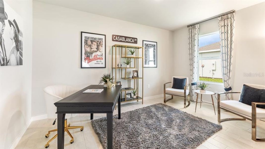 Furnished interior view inside a new home in Halifax Plantation Villas, Ormond Beach (Image 23).