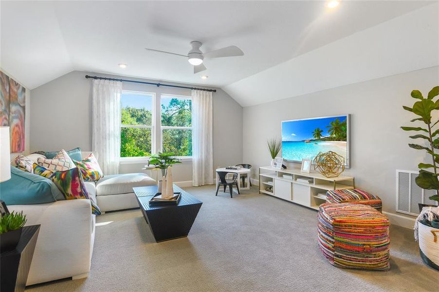 Furnished interior view inside a new home in Coastal Gardens, Palm Coast (Image 15).