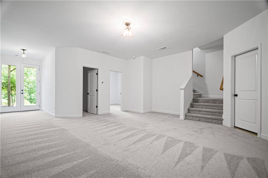 Spacious, unfurnished interior of a new home in The Retreat at River Green, Canton (Image 17). Spacious, unfurnished interior of a new home in The Retreat at River Green, Canton (Image 17).