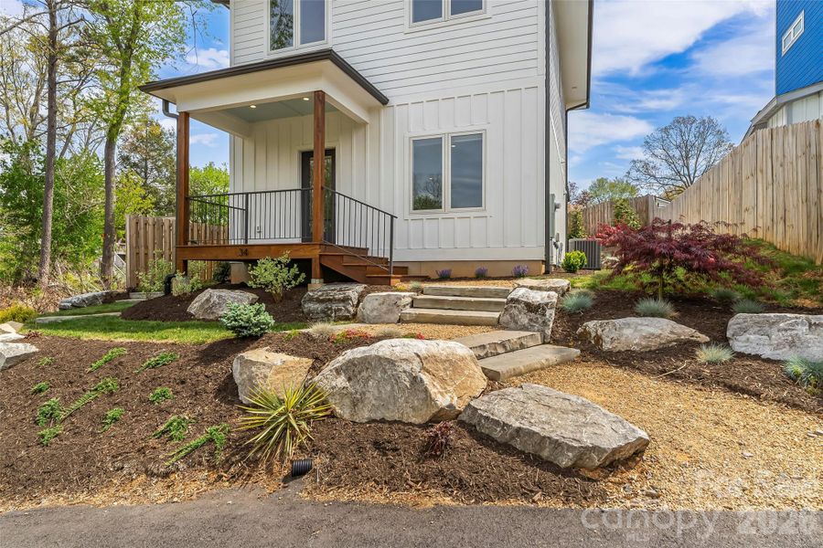 Intentional hardscaping