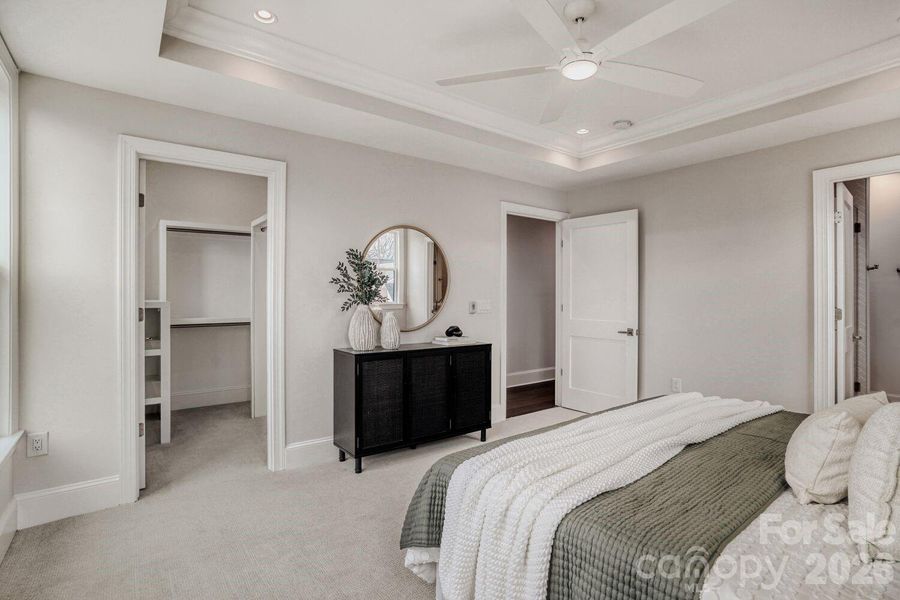 Furnished interior view inside a new home in , Charlotte (Image 16).